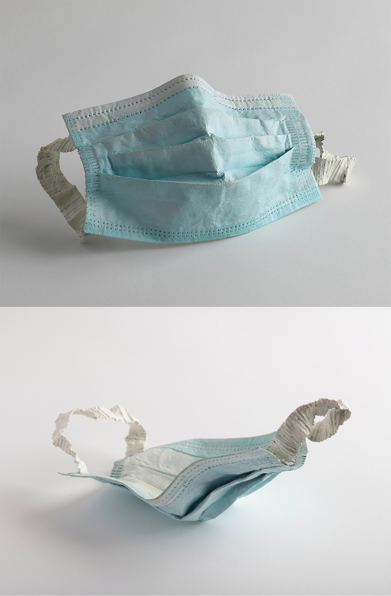 image of sculpture - face mask